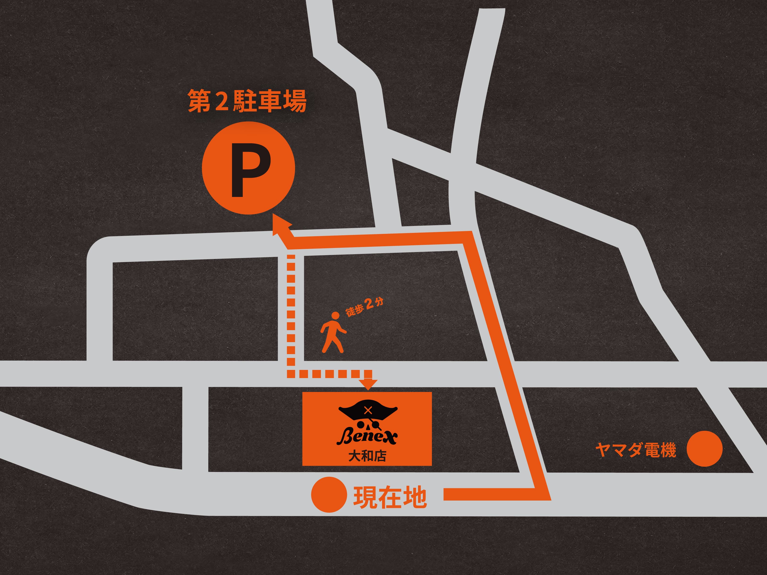 大和店 第2駐車場