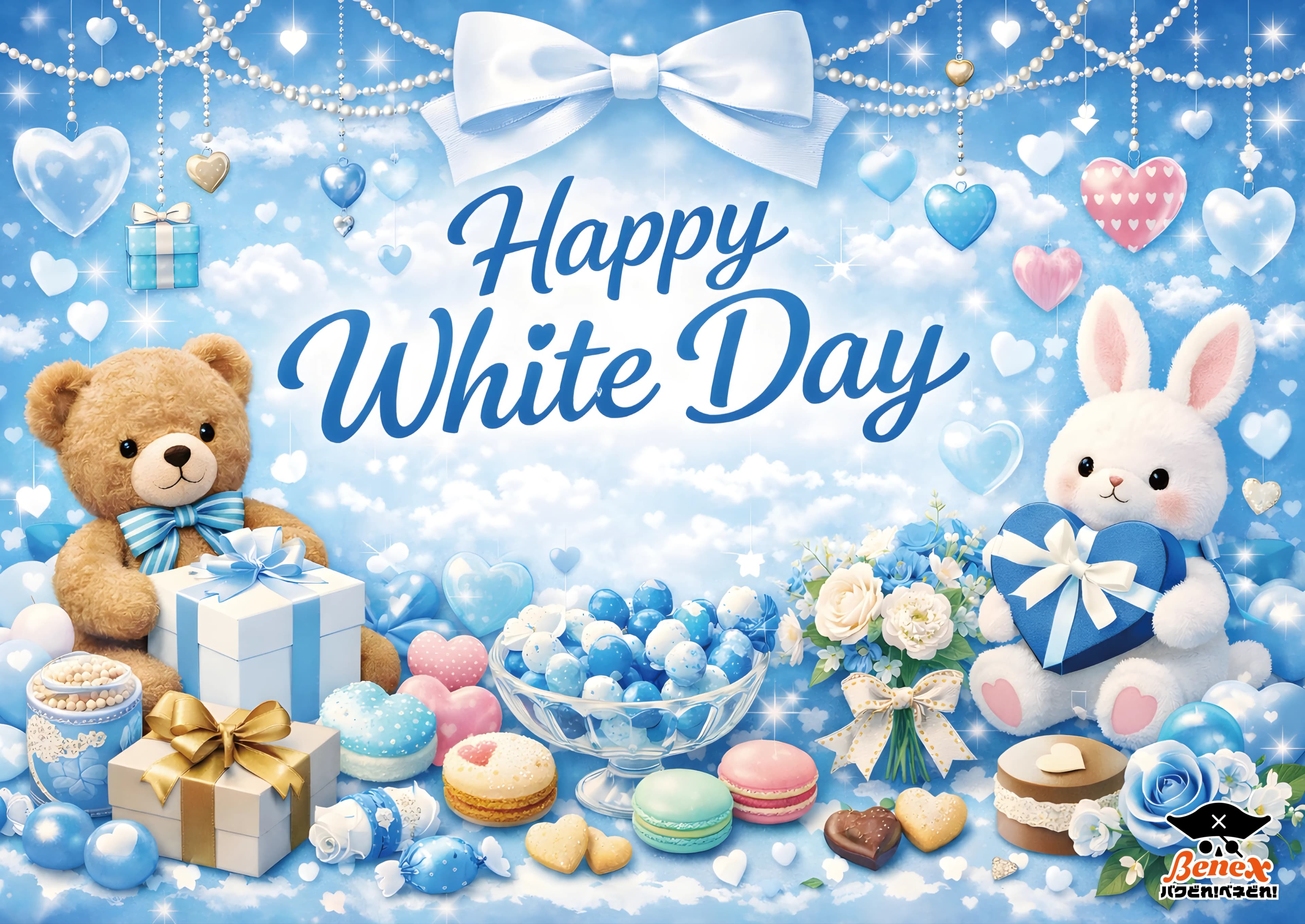 Benex Happy White Day！