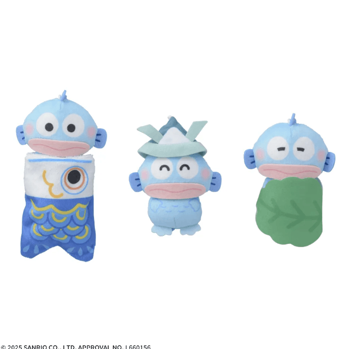 ゆるかわ サンリオキャラクターズ Deco Charmy マスコット“ハンギョドン” こどもの日