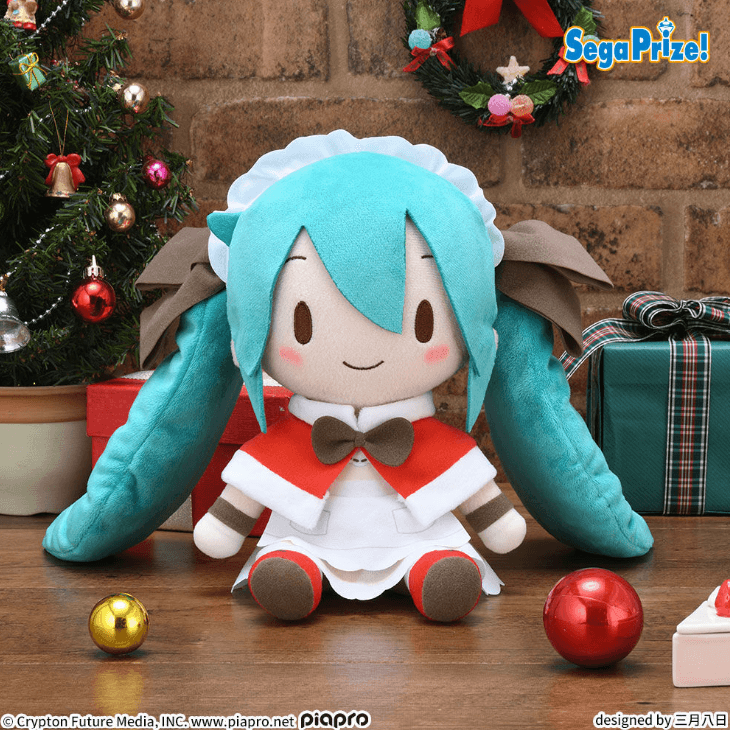 初音ミクシリーズ ふわぷち Mぬいぐるみ“初音ミク”クリスマス2025