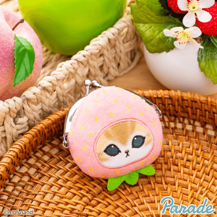 mofusandフルーツにゃんミニがまぐち