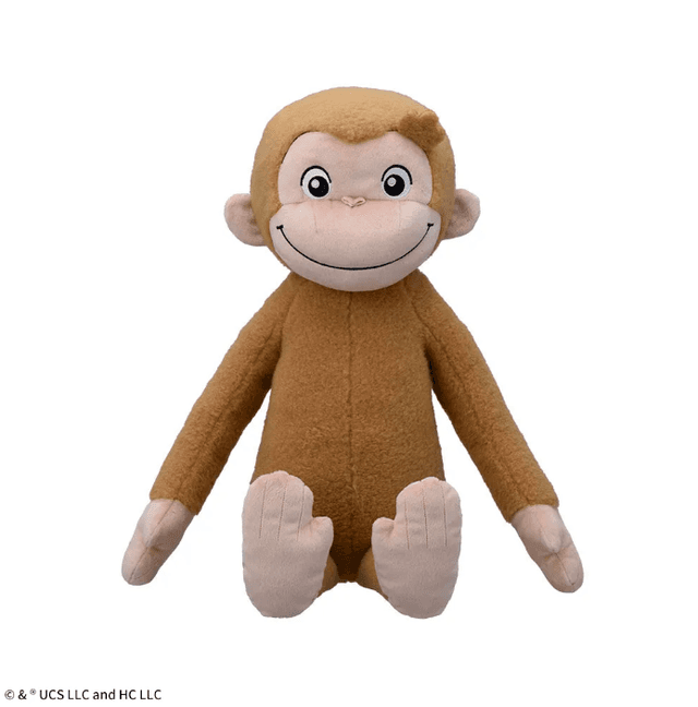 おさるのジョージ スーパーラージぬいぐるみ ふわもこ