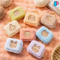 ちいかわカラビナつきもこもこポーチ