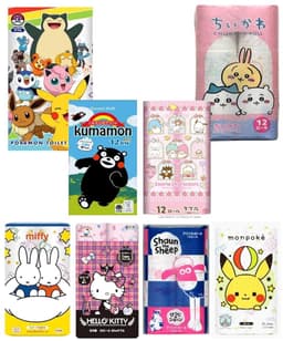 キャラクタートイレロール各種