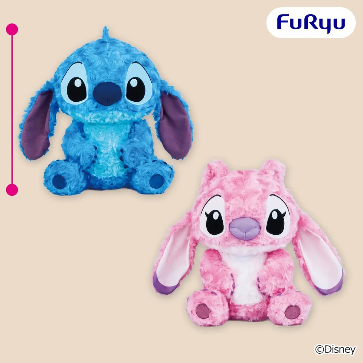 ディズニー スティッチ くるふわボア BIGぬいぐるみ