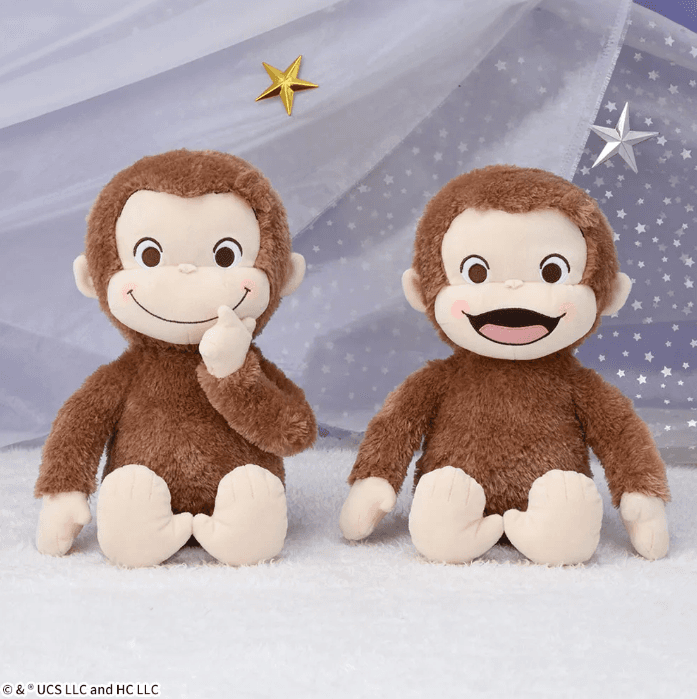 おさるのジョージ 赤いほっぺ Lぬいぐるみ ピュアキラVer.