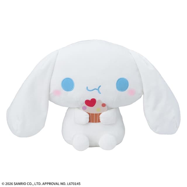 ゆるかわ サンリオキャラクターズ Lぬいぐるみ‐シナモロール‐ Sweet Snack Friends