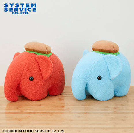 ドムドムハンバーガー ハンバーガーとどむぞうくんふわふわぬいぐるみXL
