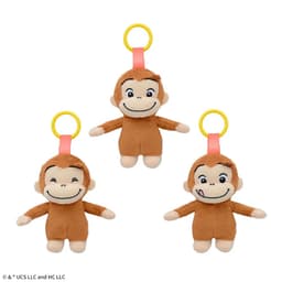 おさるのジョージ ぽってりカラビナ付マスコット(EX)