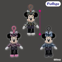 ミニーマウス ギャルっぽレオパード くりっぴぃぬいぐるみ
