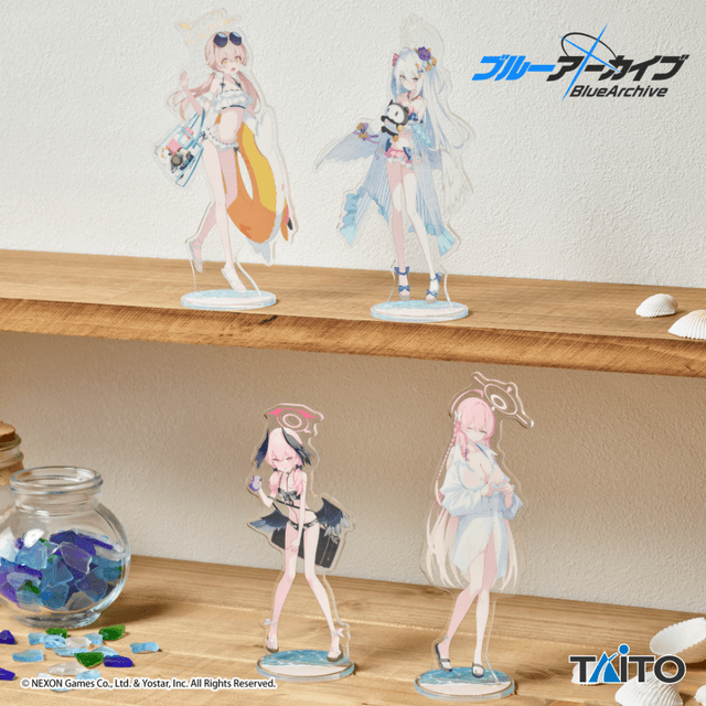 ブルーアーカイブ 描き下ろしアクリルスタンド 水着ver.