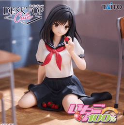 いちご100% Desktop Cute フィギュア 東城綾~制服ver.~