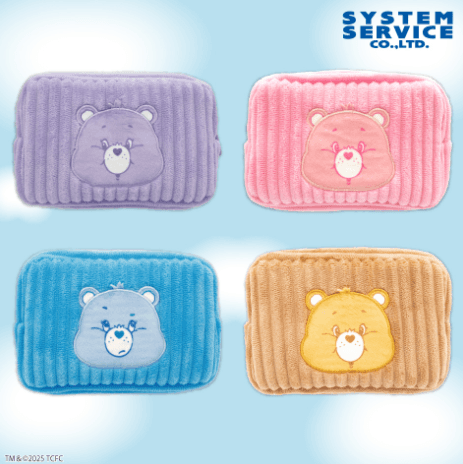Care Bears アップリケコーデュロイポーチ