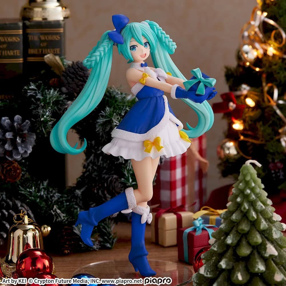 初音ミクシリーズ ハイプレミアムフィギュア“初音ミク”サファイアクリスマスVer. (数量限定)