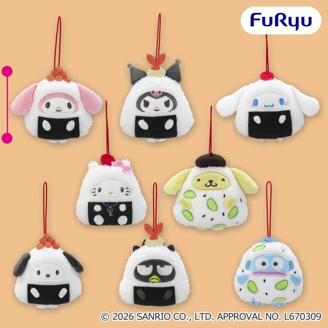 サンリオキャラクターズ にぎりめしマスコット