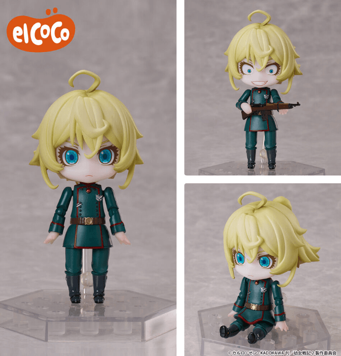 幼女戦記 でふぉるむぷらす ターニャ・デグレチャフ
フルアクションデフォルメフィギュア