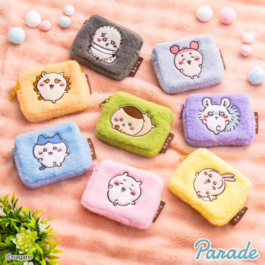 ちいかわふわふわミニポーチ