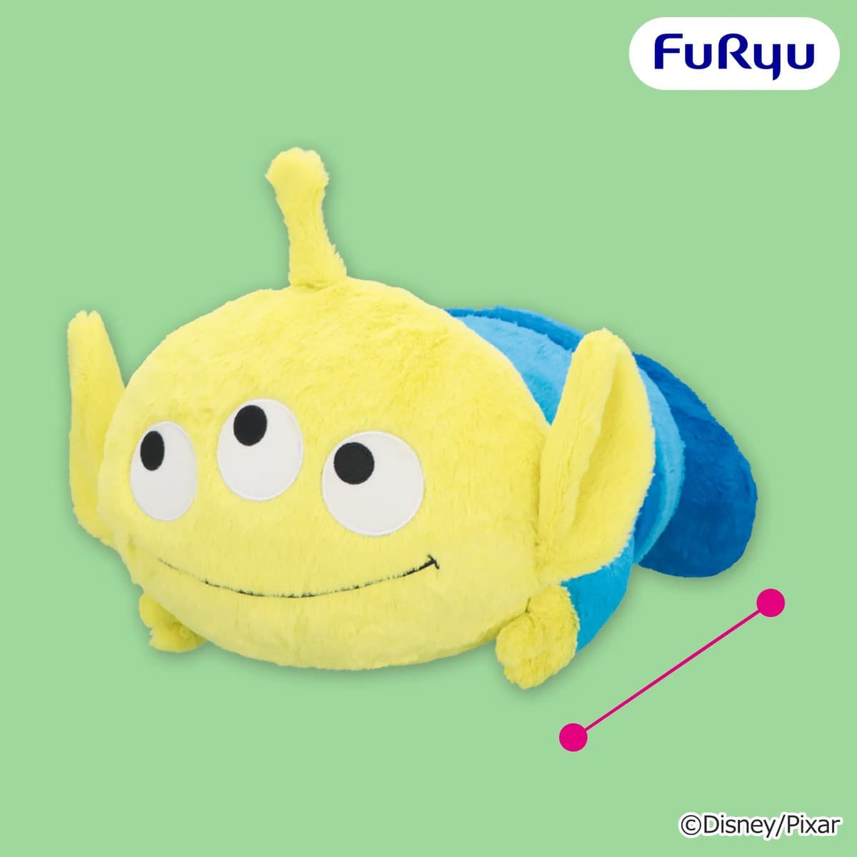 エイリアン ほおづえ 超BIGぬいぐるみ